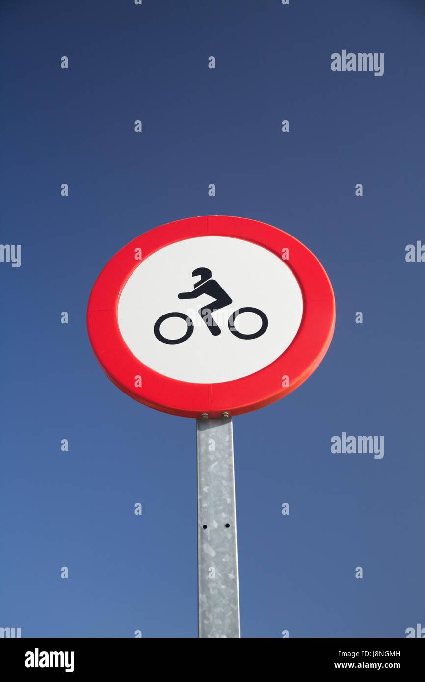 sign, signal, traffic, transportation, icon, motorcycle, motorbike, red, Stock Photo