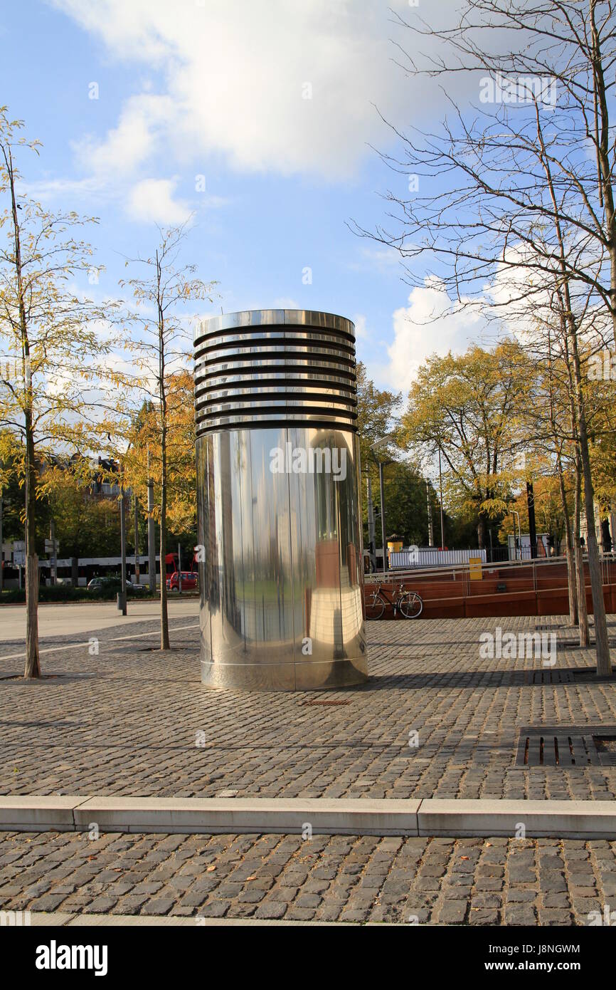ventilation of a parking garage in cologne Stock Photo Alamy