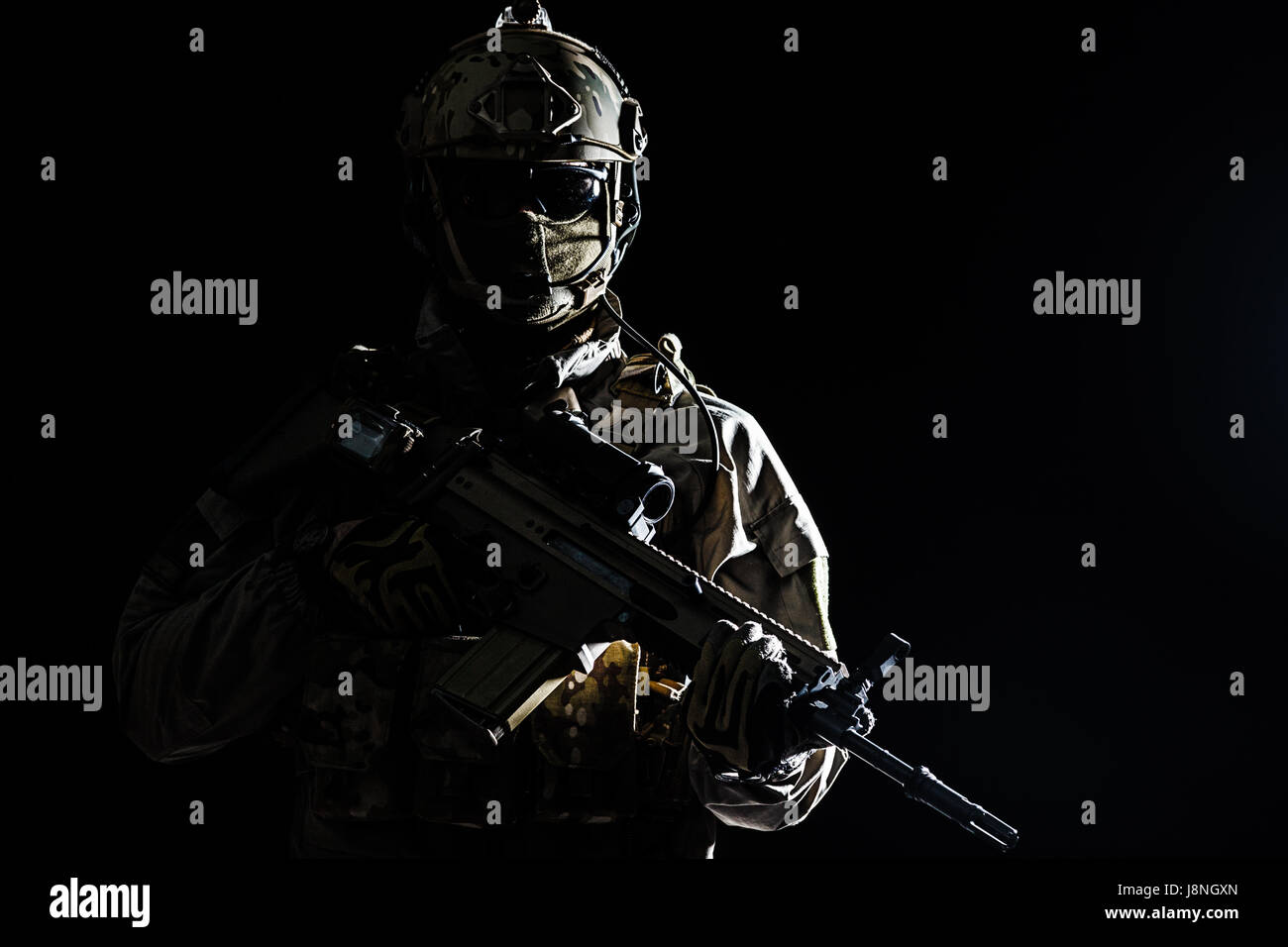Army soldier of Special Operations Forces Stock Photo