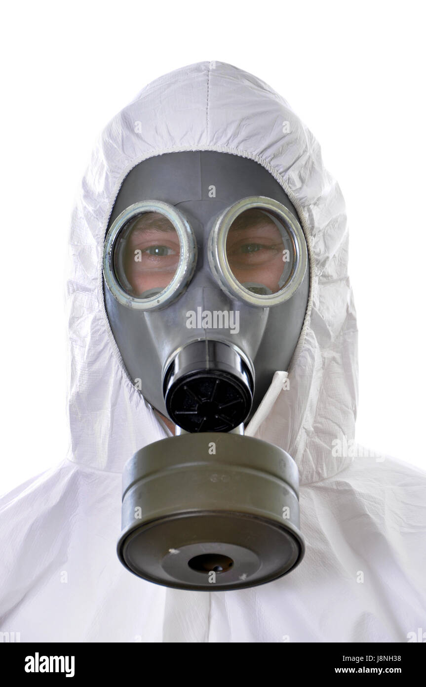 gas, mask, radioactive, protective, wear, carry, toxic, poisonous, man,  safe Stock Photo - Alamy