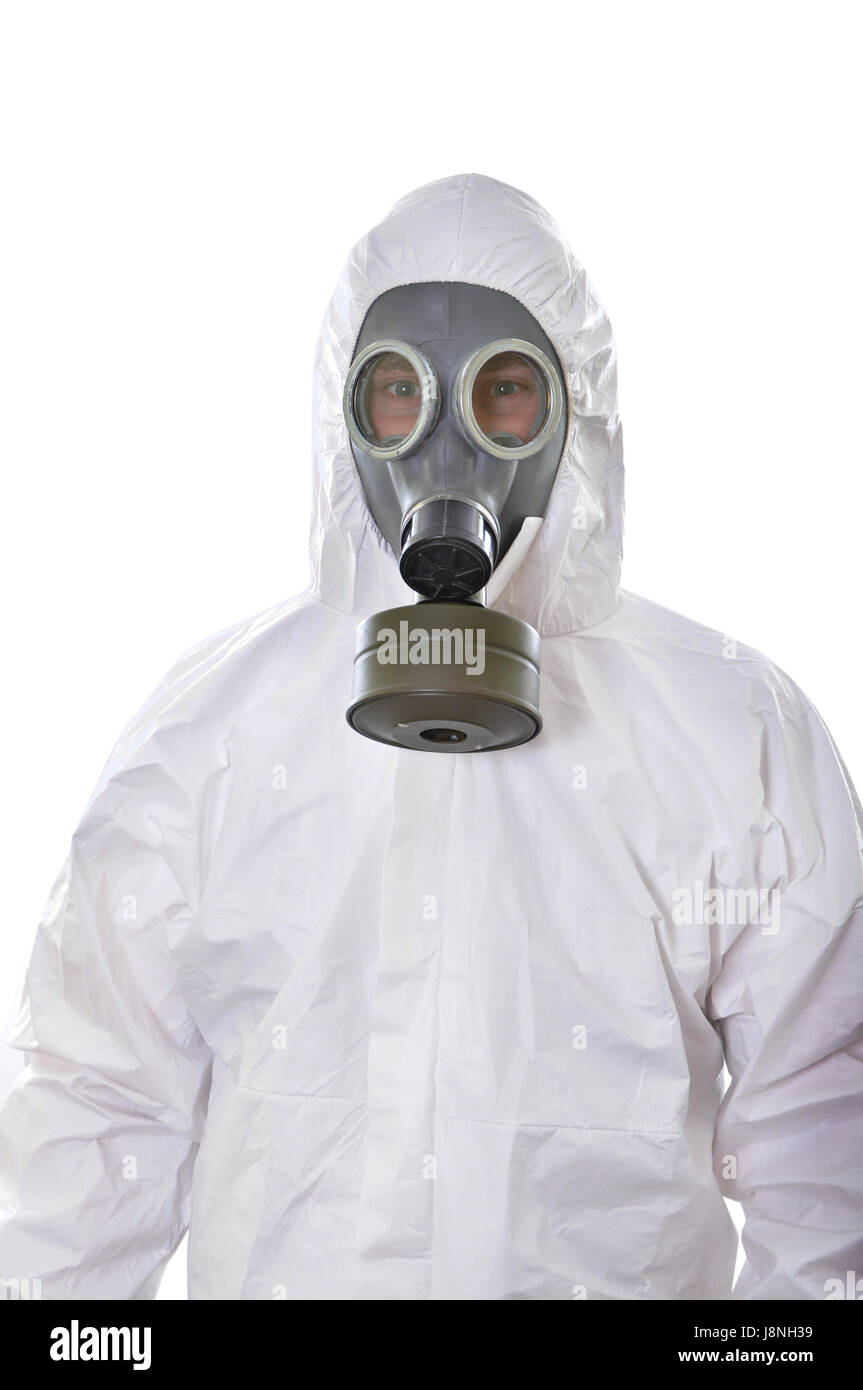 radiation, mask, radioactive, protective, wear, carry, man, safe