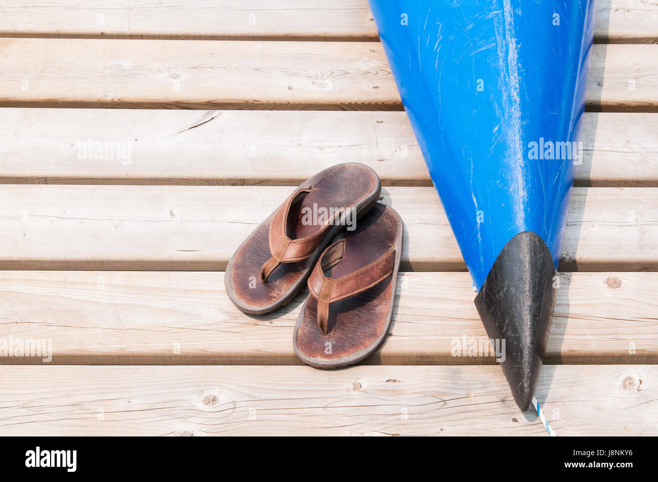 Sandals boating hi-res stock photography and images - Alamy