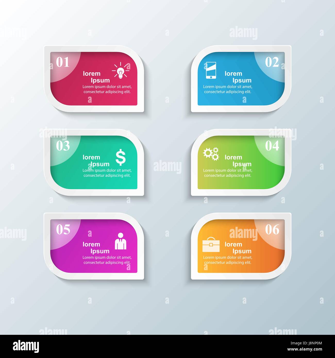 3D infographic design template and marketing icons Stock Vector Image ...