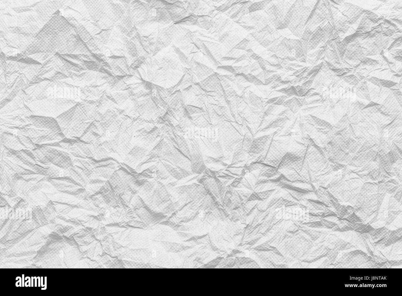 White Textured Paper Background Stock Photo - Download Image Now - Tissue  Paper, Square - Composition, Crumpled - iStock