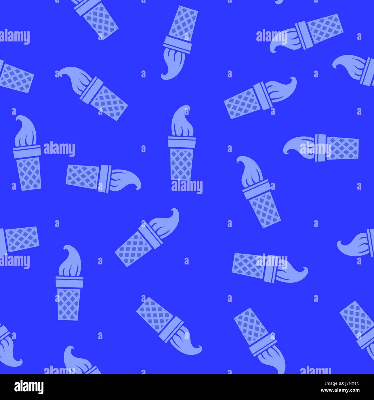 Ice Cream Seamless Pattern Stock Vector Image & Art - Alamy