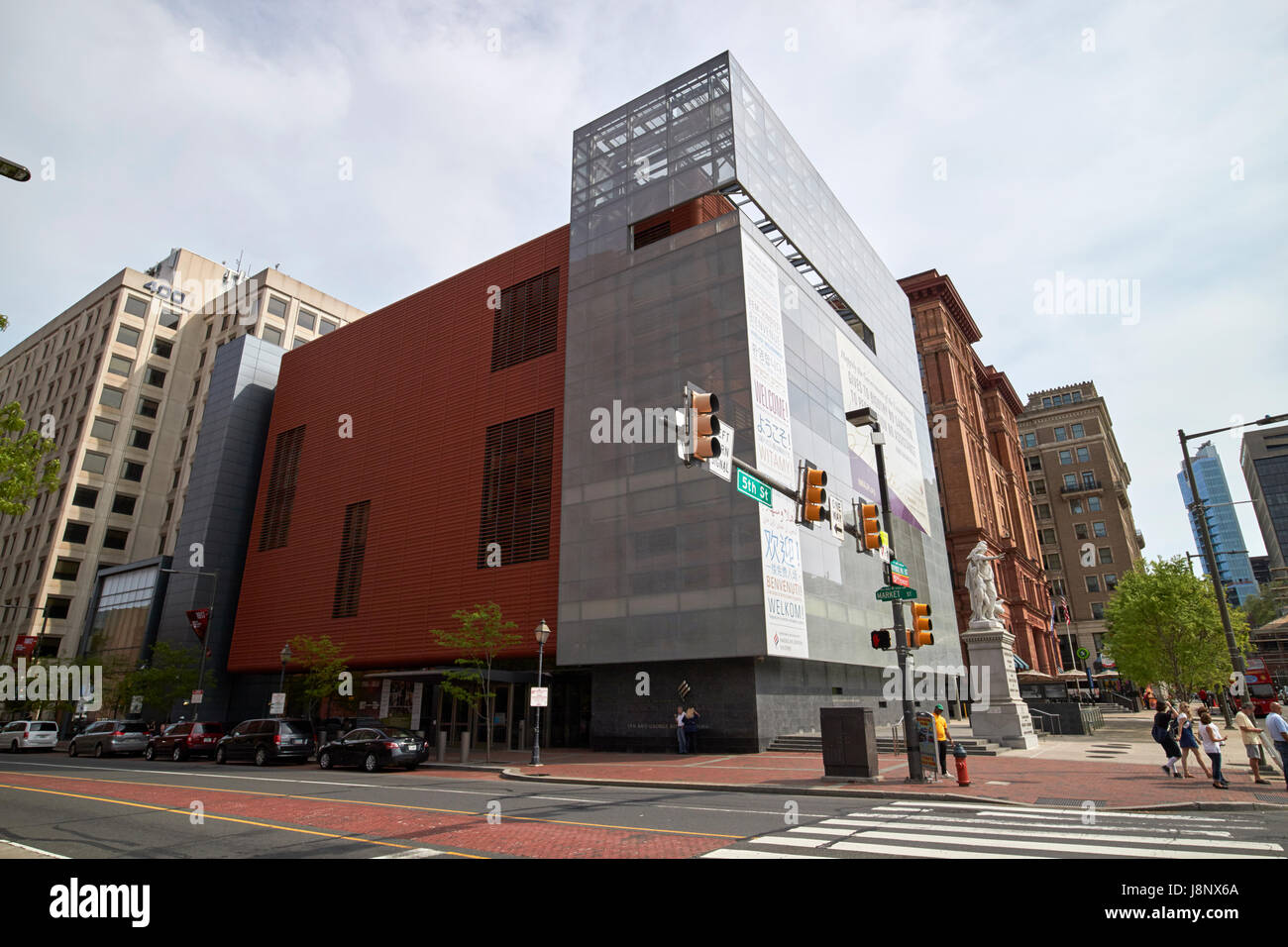 National museum of american jewish history Philadelphia USA Stock Photo