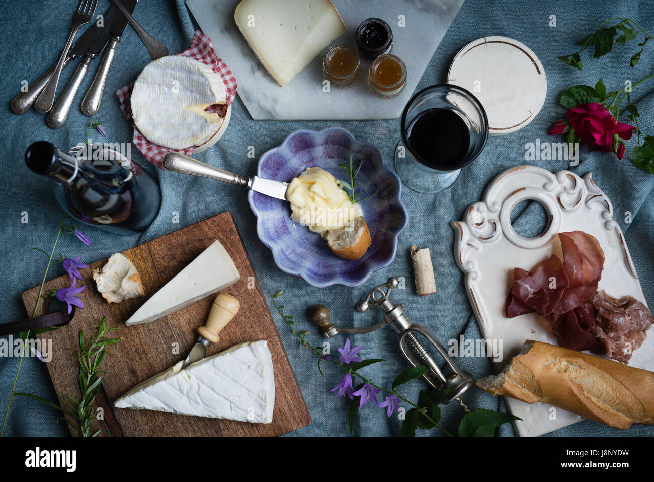Food on table Stock Photo