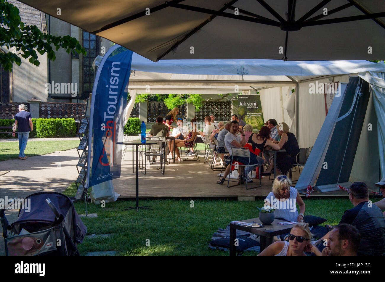 Prague Food Festival Stock Photo Alamy