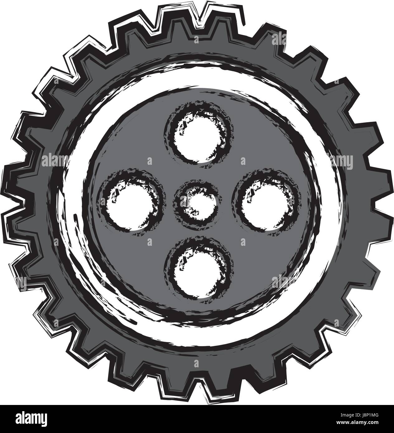 bike gears design Stock Vector Image & Art Alamy