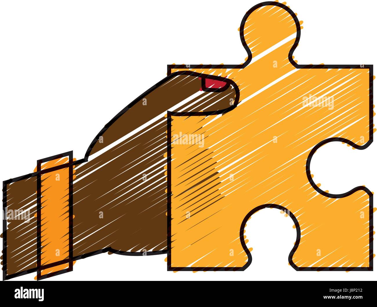 jigsaw puzzles design Stock Vector Image & Art Alamy