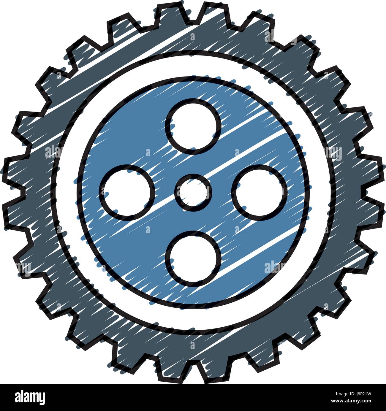 bike gears design Stock Vector Image & Art Alamy