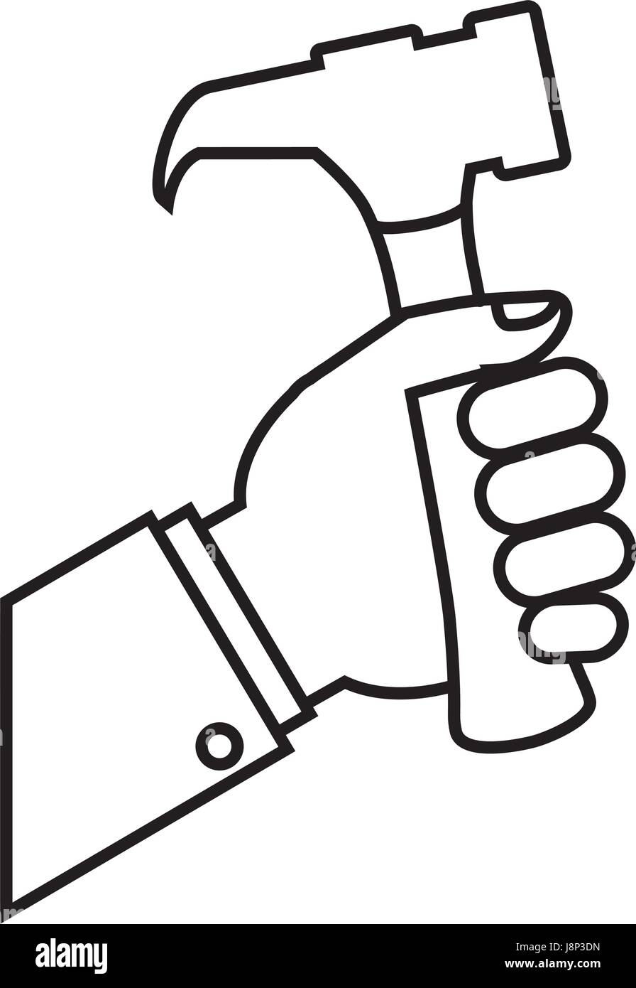 hammer tool icon Stock Vector Image & Art Alamy