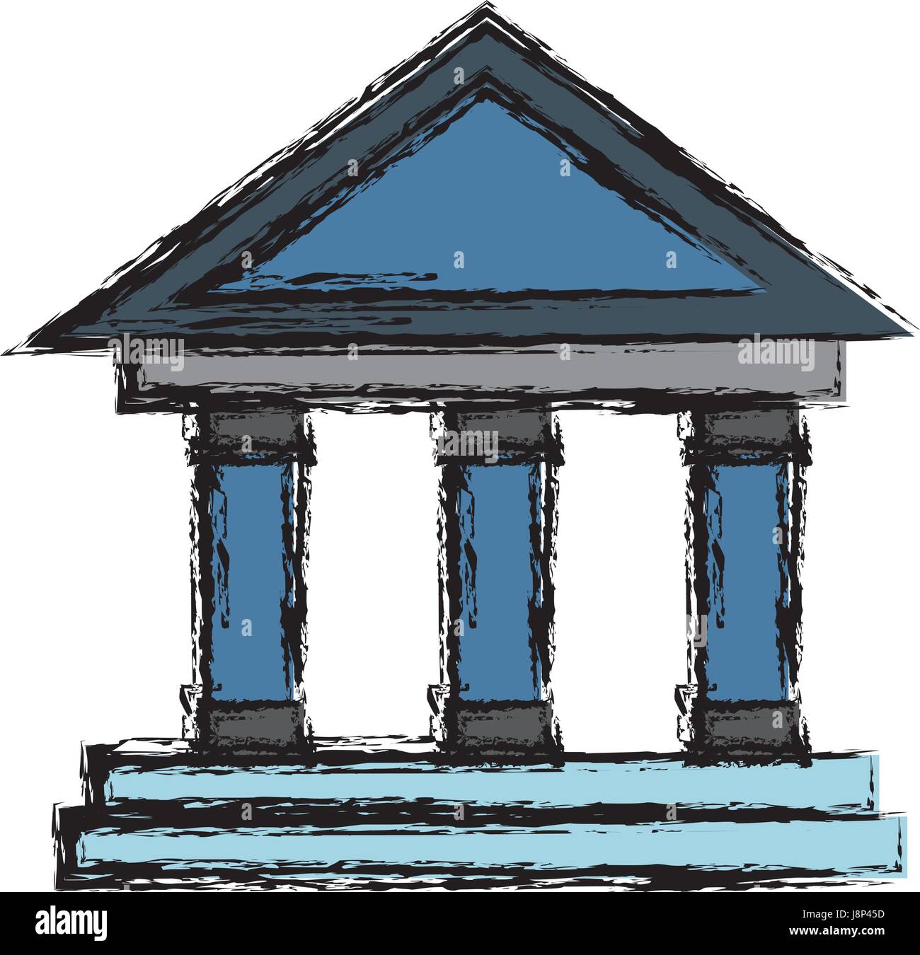 bank building icon Stock Vector Image & Art - Alamy