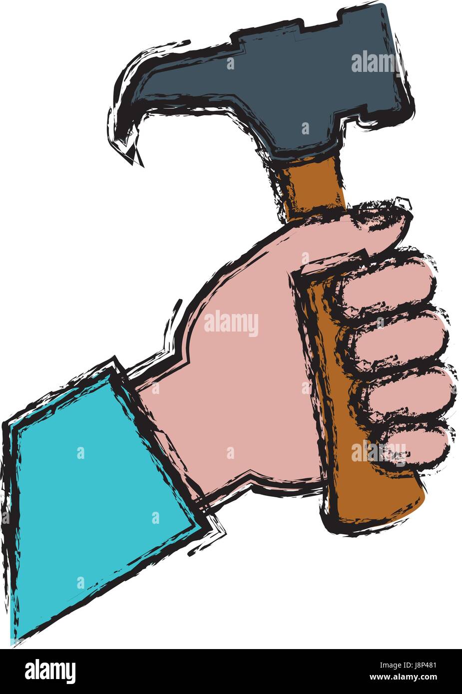 hammer tool icon Stock Vector Image & Art - Alamy