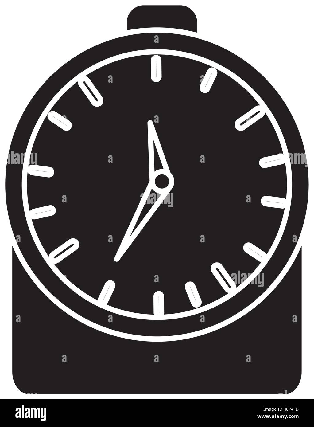clock icon image Stock Vector Image & Art - Alamy