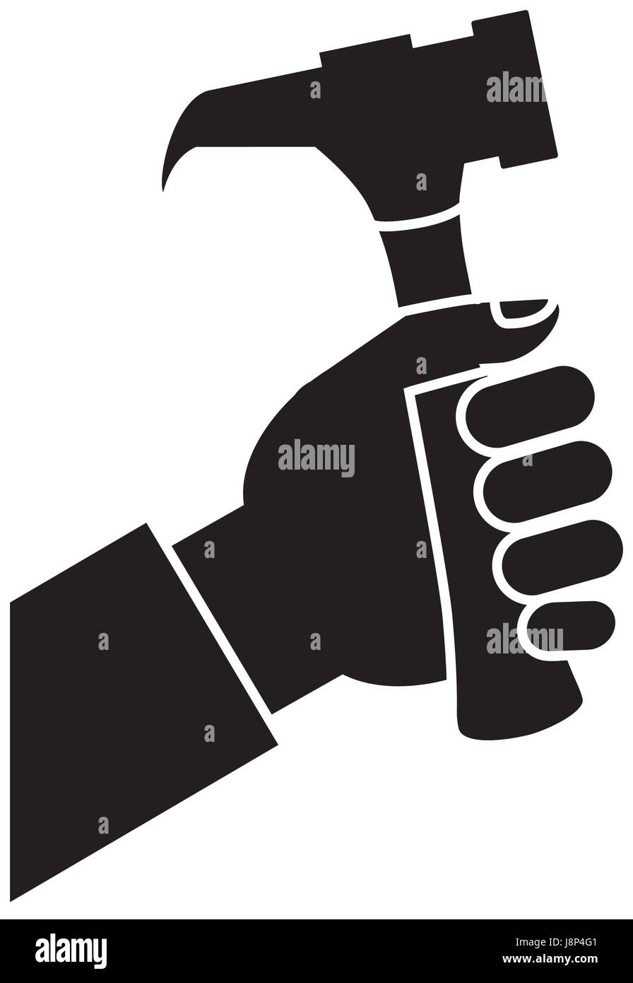 hammer tool icon Stock Vector Image & Art - Alamy