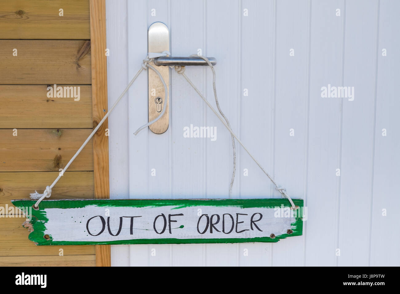 Out of order sign Stock Photo