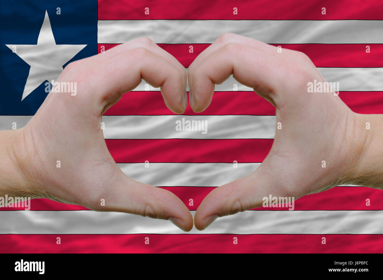 gesture, flag, national, country, nation, patriot, heart, gesture, hand, Stock Photo