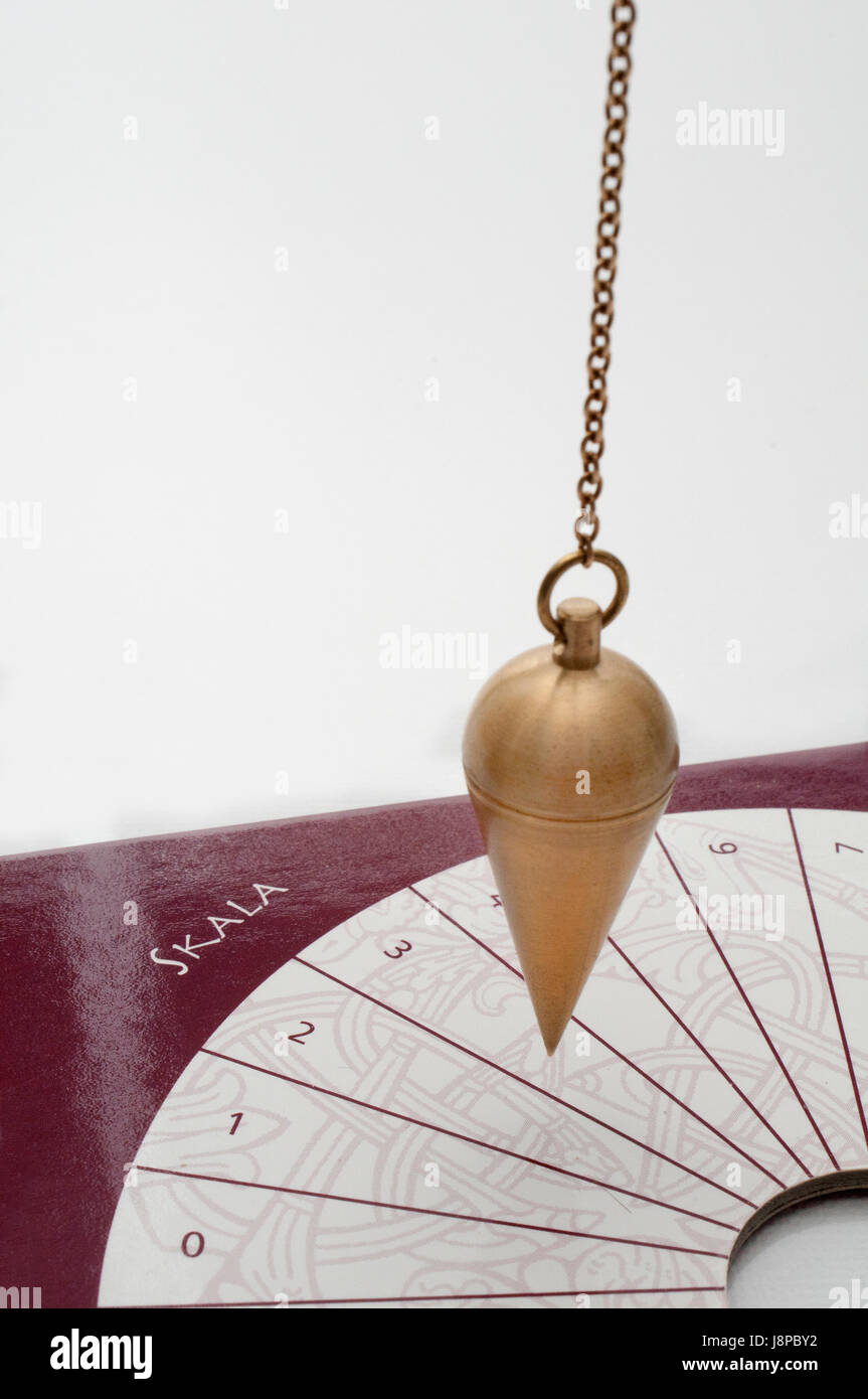 relaxation, esoteric, pendulum, commute, fortunetelling, divination, Stock Photo