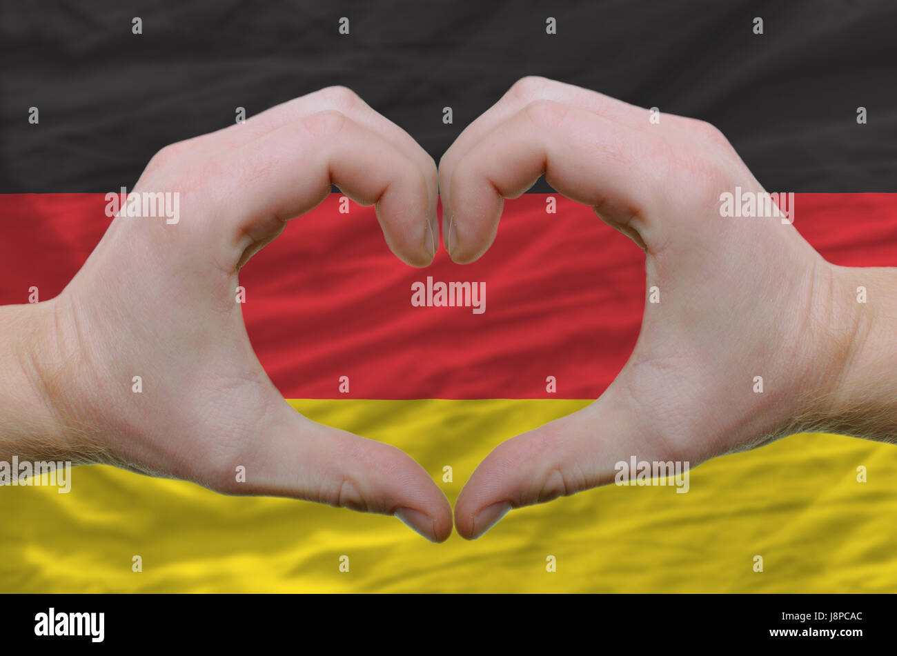 gesture, flag, national, country, nation, patriot, heart, gesture, hand ...