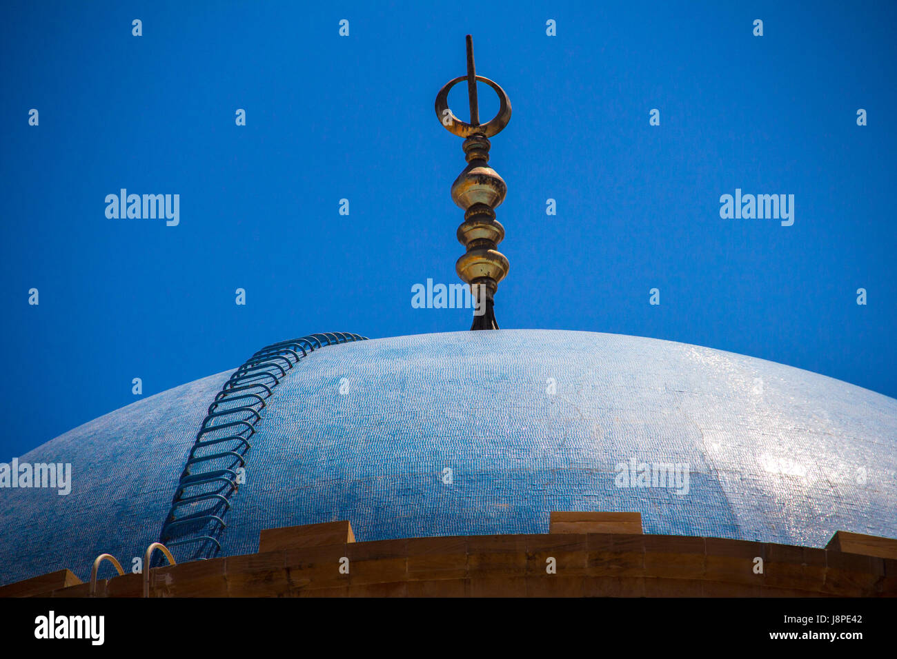 Mohammad Al Amin Mosque, Marfaa, Beirut Stock Photo