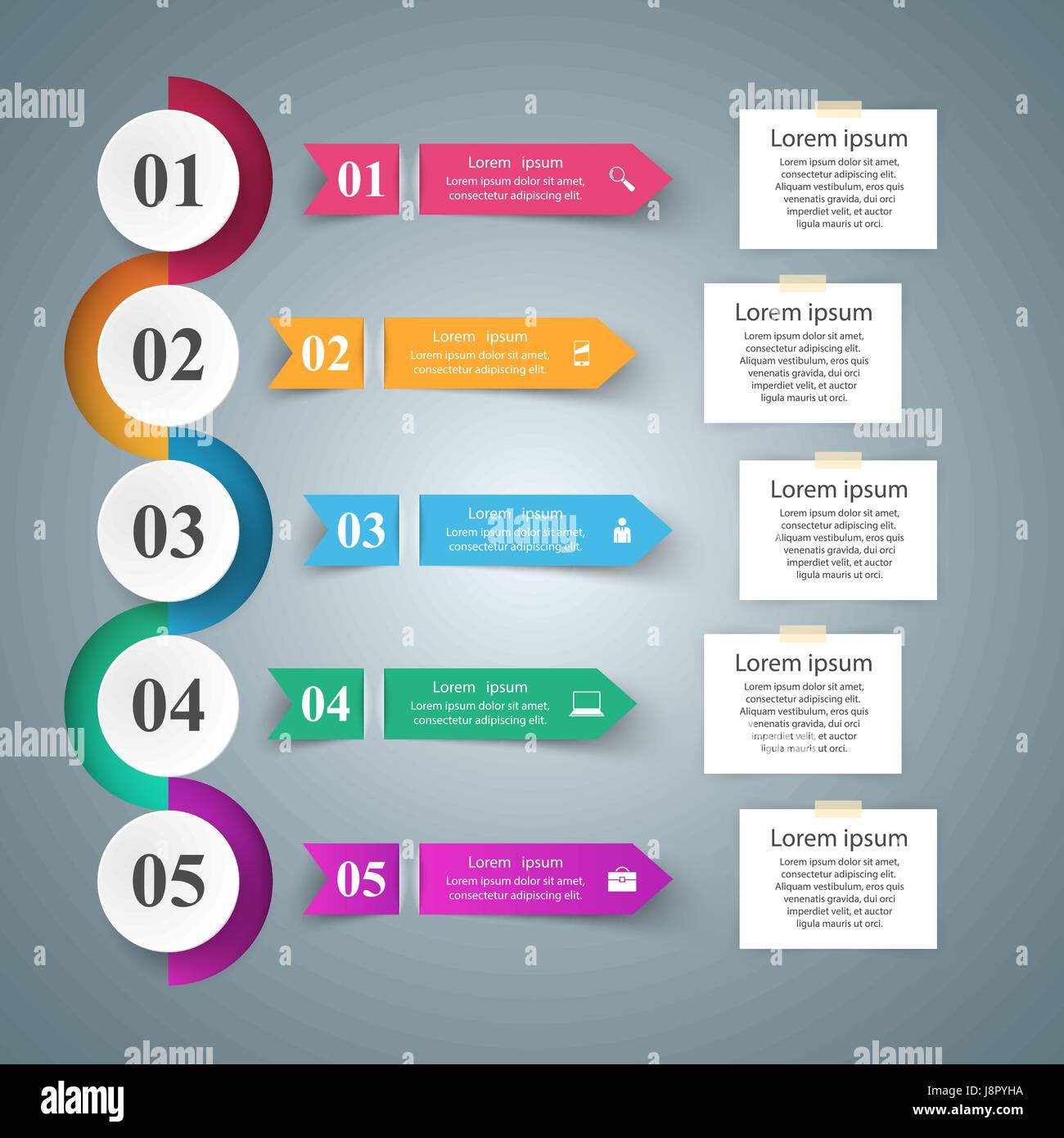 Origami Inforgraphics Business Infographics origami style Vector illustration Stock Vector ...