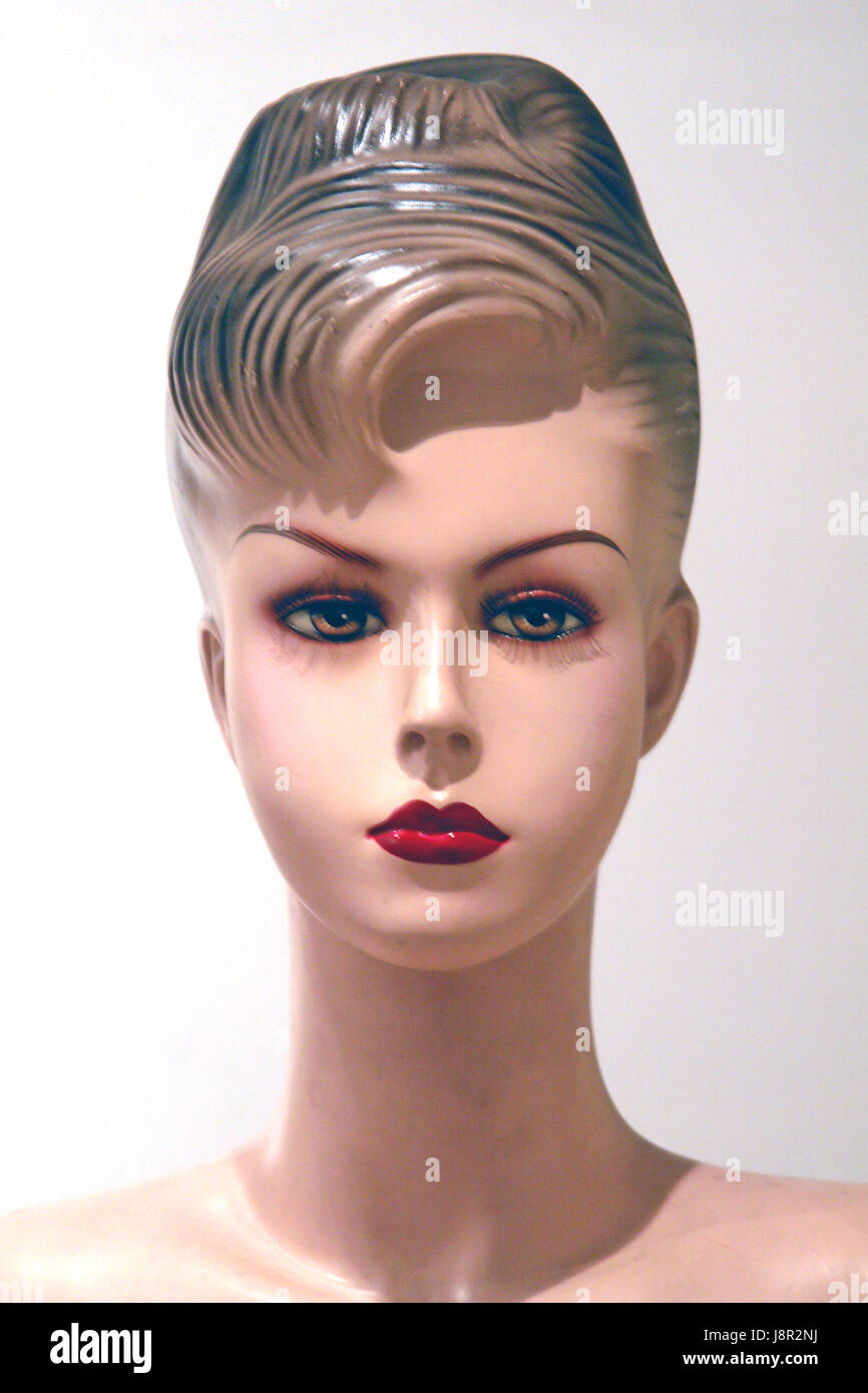A female dummy head portrait Stock Photo Alamy