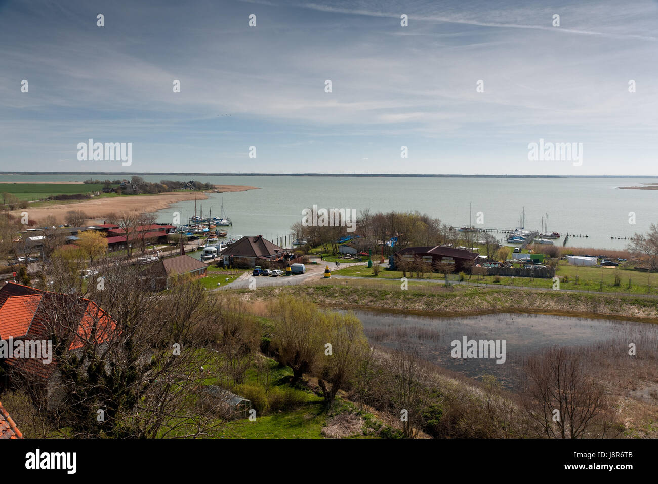 wustrow in the fish country,germany Stock Photo