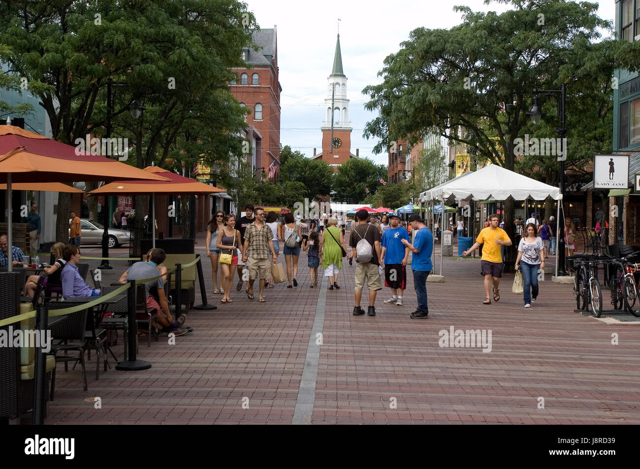 Burlington vermont church street hires stock photography and images Alamy