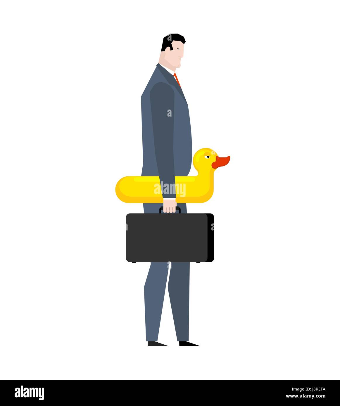 Cartoon yellow duck pool float hi-res stock photography and images - Alamy