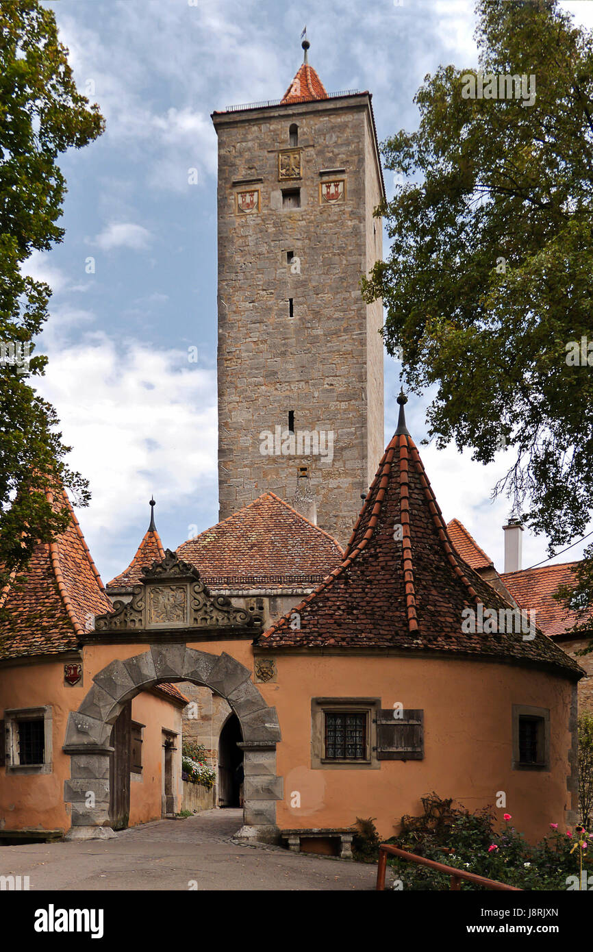 tower, travel, architectural, historical, anciently, castle gate, tear ...