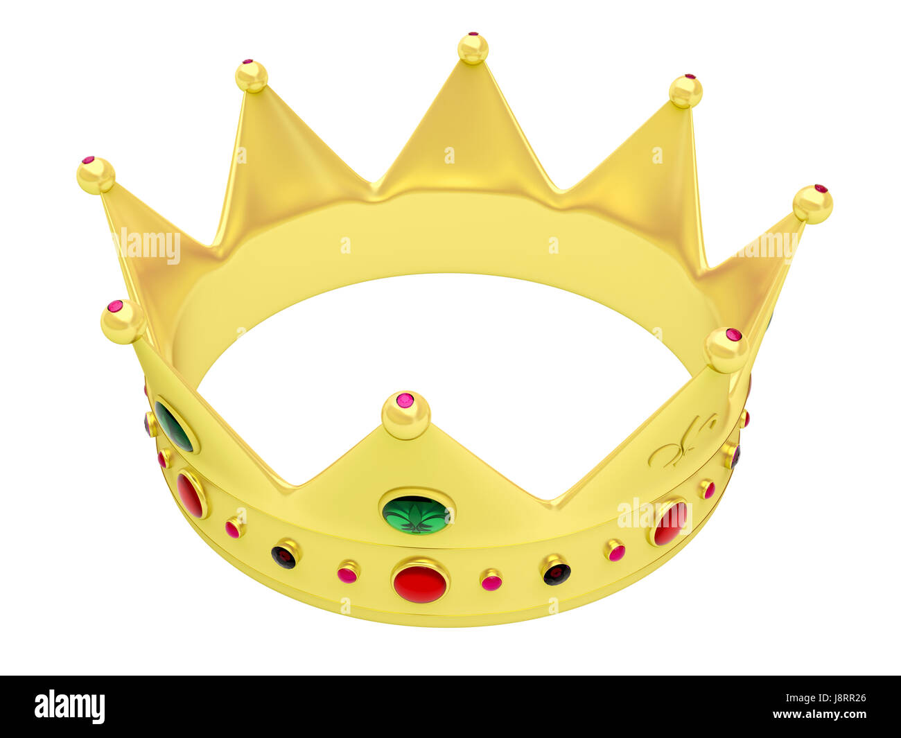 crown, diamond, queen, prince, emperor, king, princess, gold, royal, isolated, Stock Photo