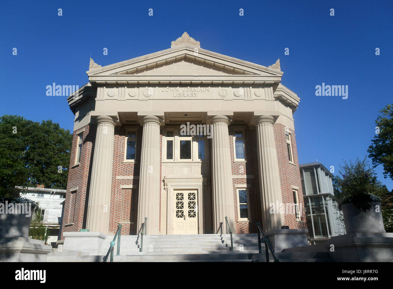 John Jermain Memorial Library (built in 1910.) Sag Harbor, Long Island, New York, United States, North America Stock Photo