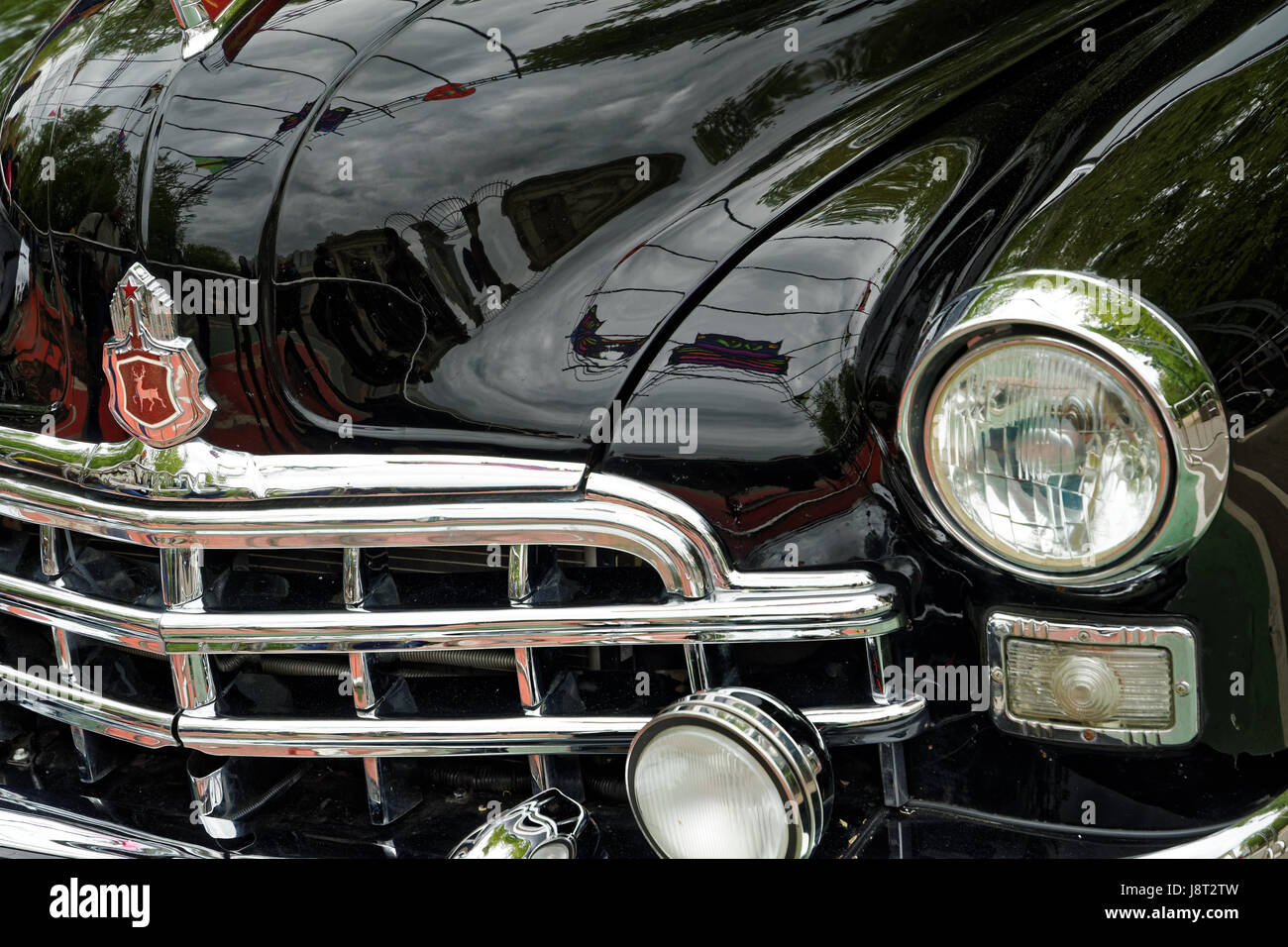 Photo GAZ12 ZIM, USSR, year 1951, Classic Cars Stock Photo Alamy