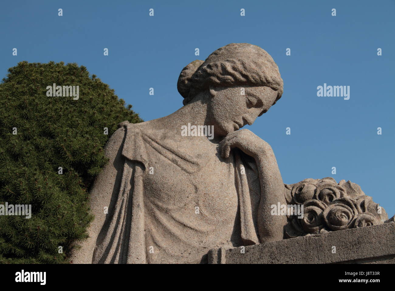 Female statue melancholy hires stock photography and images Alamy