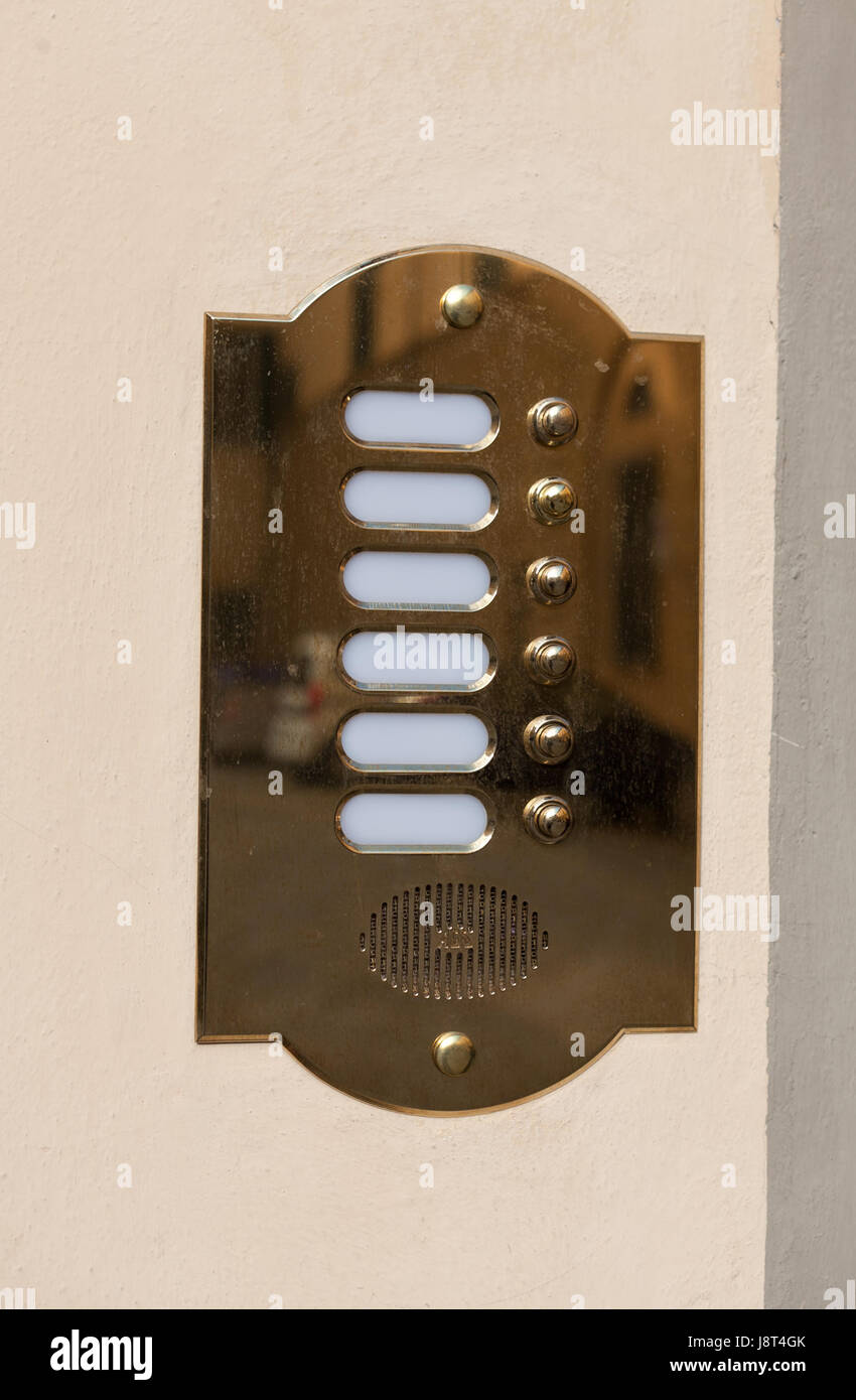 bell, address, button, aluminum, aluminium, contact, correspondence ...