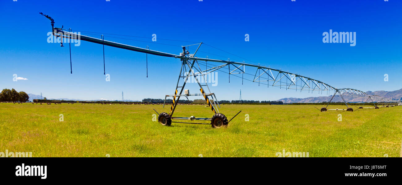 agriculture, farming, field, farm, equipment, system, sprinkler, watering Stock Photo Alamy