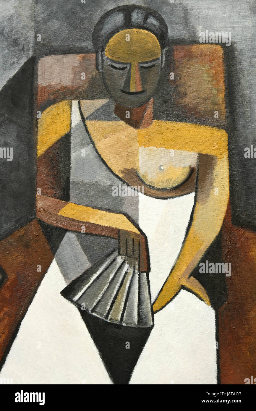  Weird Boob Art - Original Painting - cubism picasso