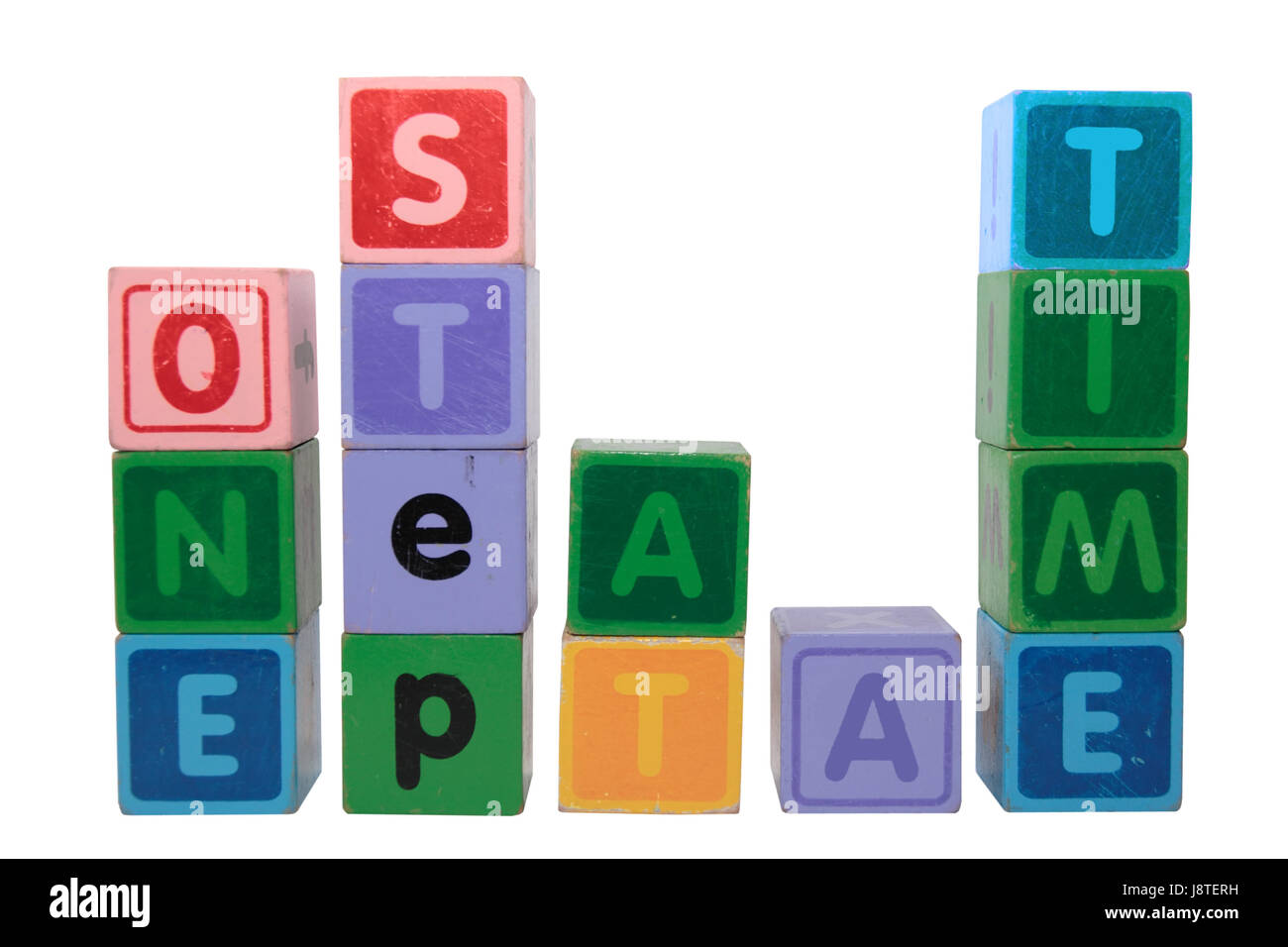 steps, step, date, time, time indication, one, action, spiritual, alphabet, Stock Photo