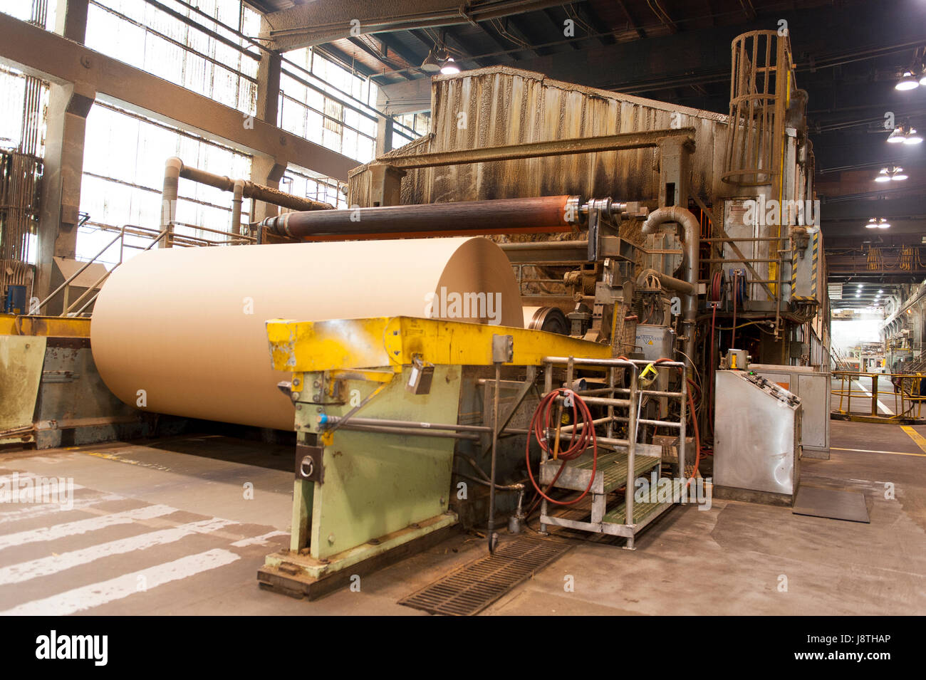 Paper Mill Rolls High Resolution Stock Photography and Images - Alamy
