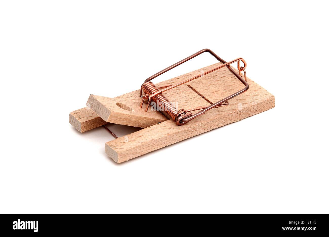 isolated,wood,bugs,capture,trap,wooden,catch,mousetrap,catching,white,mouse trap Stock Photo