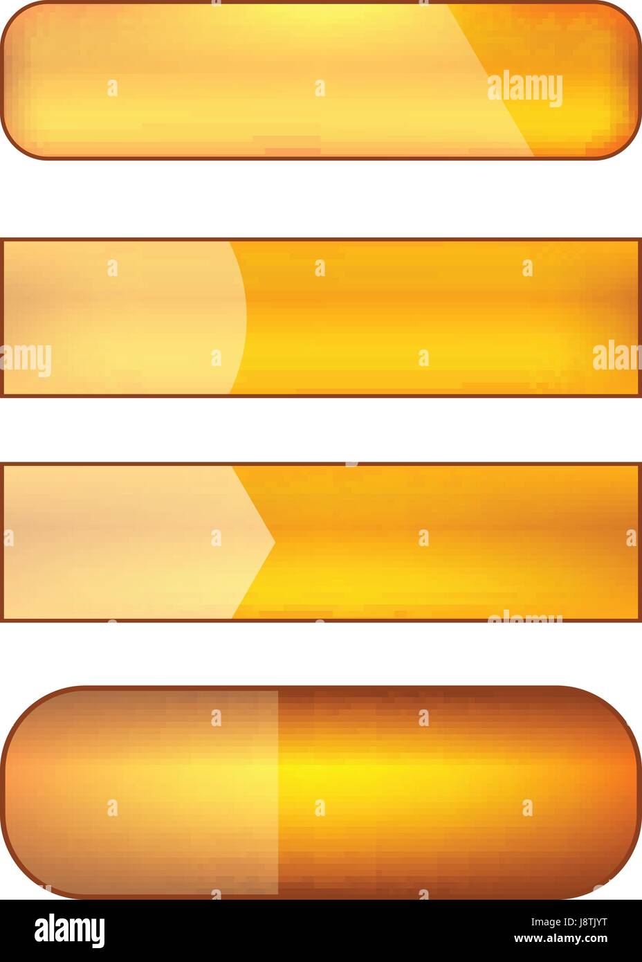 vector web buttons set Stock Vector Image & Art - Alamy