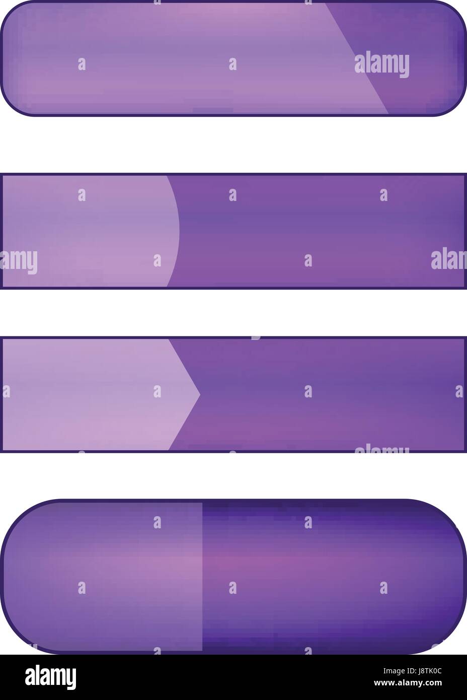 vector web buttons set Stock Vector Image & Art - Alamy