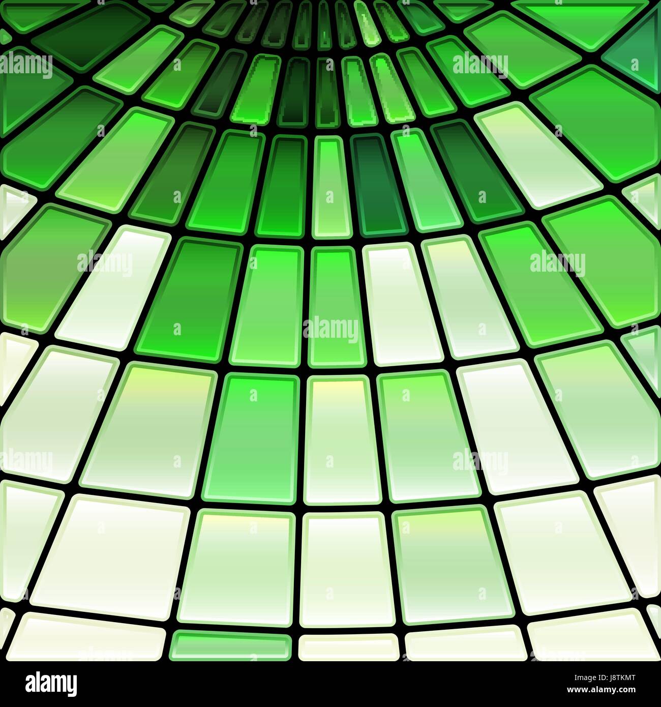 abstract vector stained-glass mosaic background - bright green Stock ...