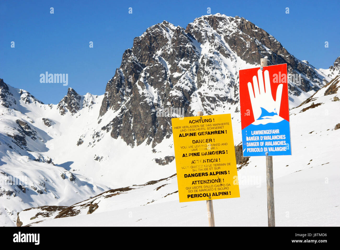 alps, austrians, europe, avalanche, avalanche area, mountains, winter, alps, Stock Photo