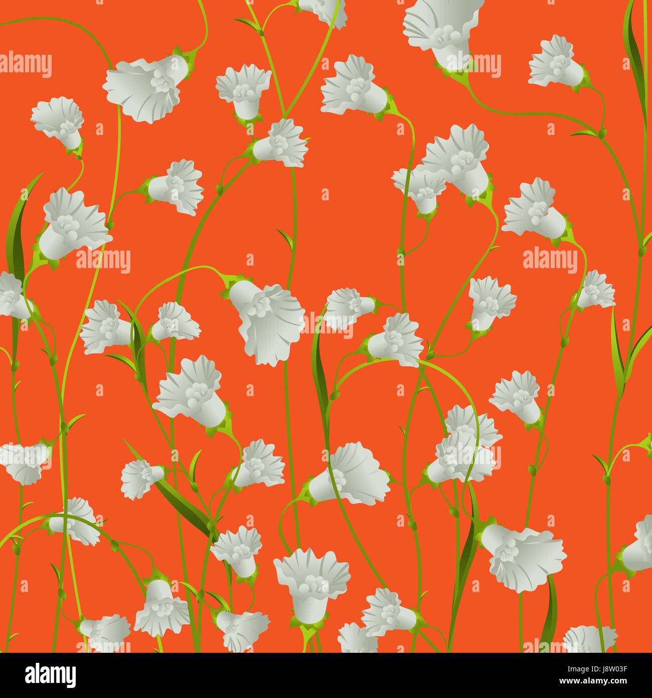 summer, summerly, spring, shape, silhouette, wallpaper, trendy, design ...