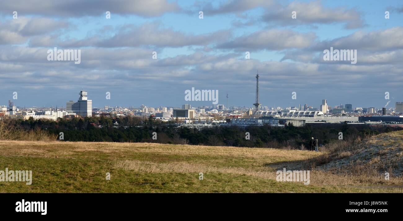 berlin, sight, view, outlook, perspective, vista, panorama, lookout, berlin, Stock Photo