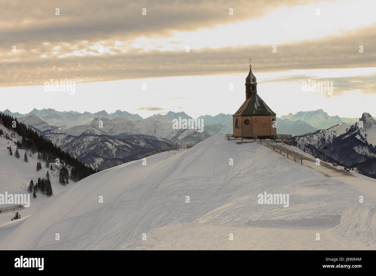 winter, alps, bavaria, mountain, scenery, countryside, nature, holiday, Stock Photo