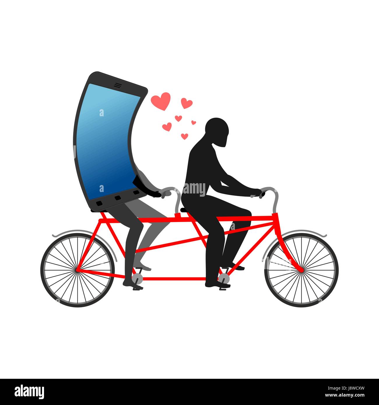 Bike lover Stock Vector Images Alamy