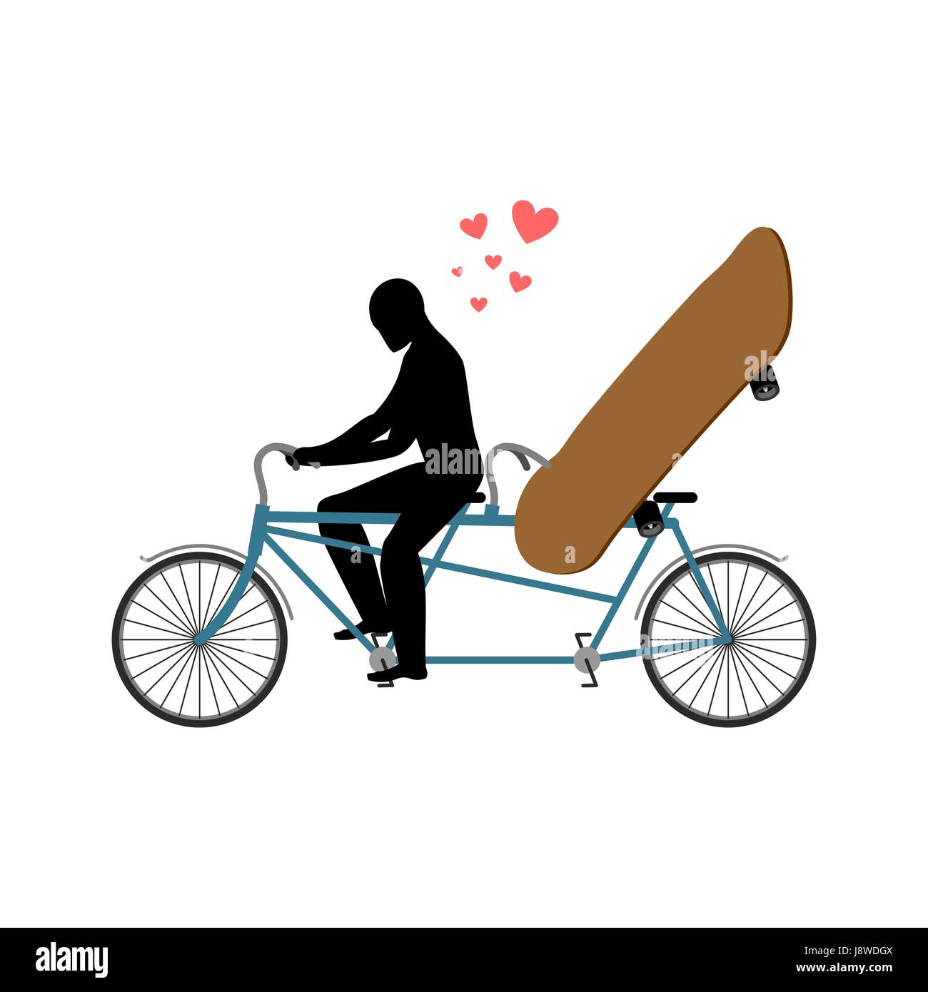 Bike lover Stock Vector Images Alamy
